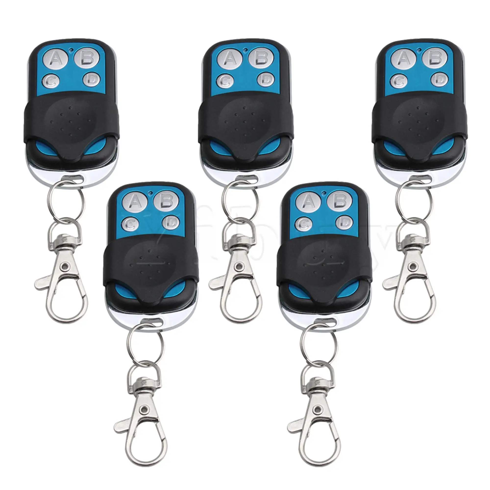 

5x Remote Controllor Transmitter Learning Code 1527 433MHz 4 Channel