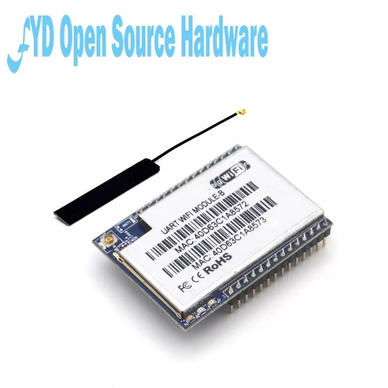 1 шт. HLK-RM04 RM04 Uart последовательный порт в Ethernet Wi-Fi беспроводная сеть преобразования модуль с PCB антенной