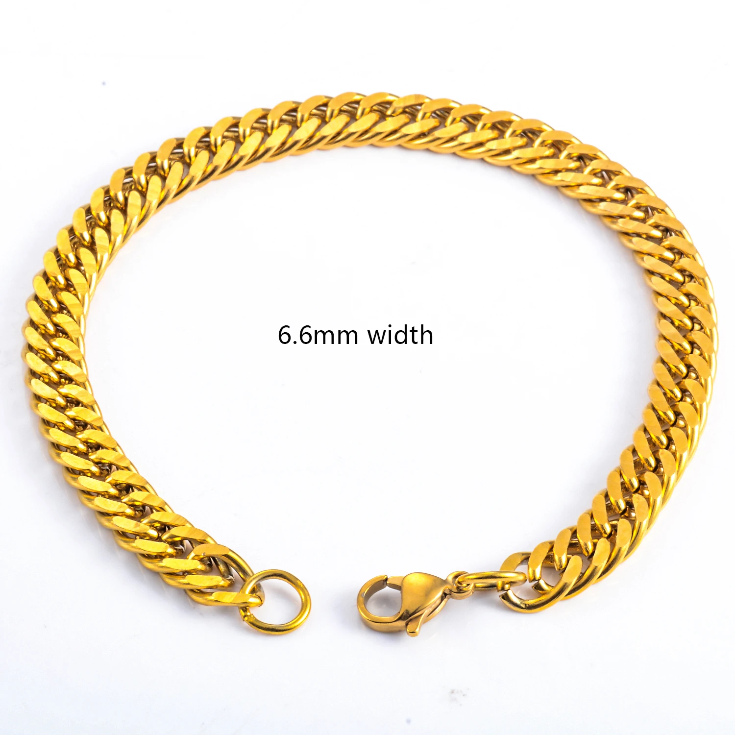 Мужской браслет из нержавеющей стали ширина 4 8/5 8/6 6/9 2 мм