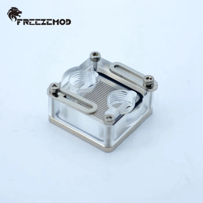 Фото FREEZEMOD Intel AMD Базовый водоблок для процессора, прозрачный, для охлаждения южного и северного мостов. BQ-5285N №2