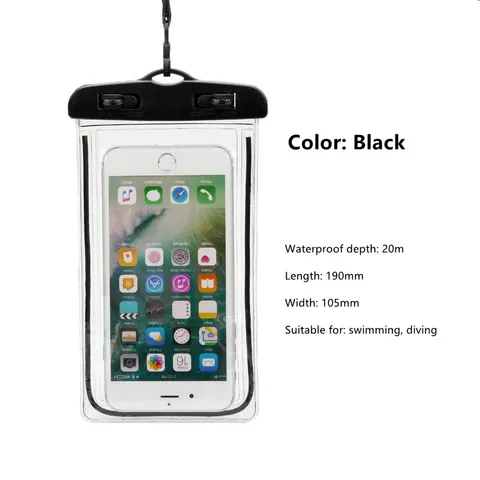 Водонепроницаемый универсальный чехол для телефона размером 6,7 дюйма для IPhone14 Pro Max, универсальный чехол IPX8 для Huawei Xiaomi Redmi Samsung