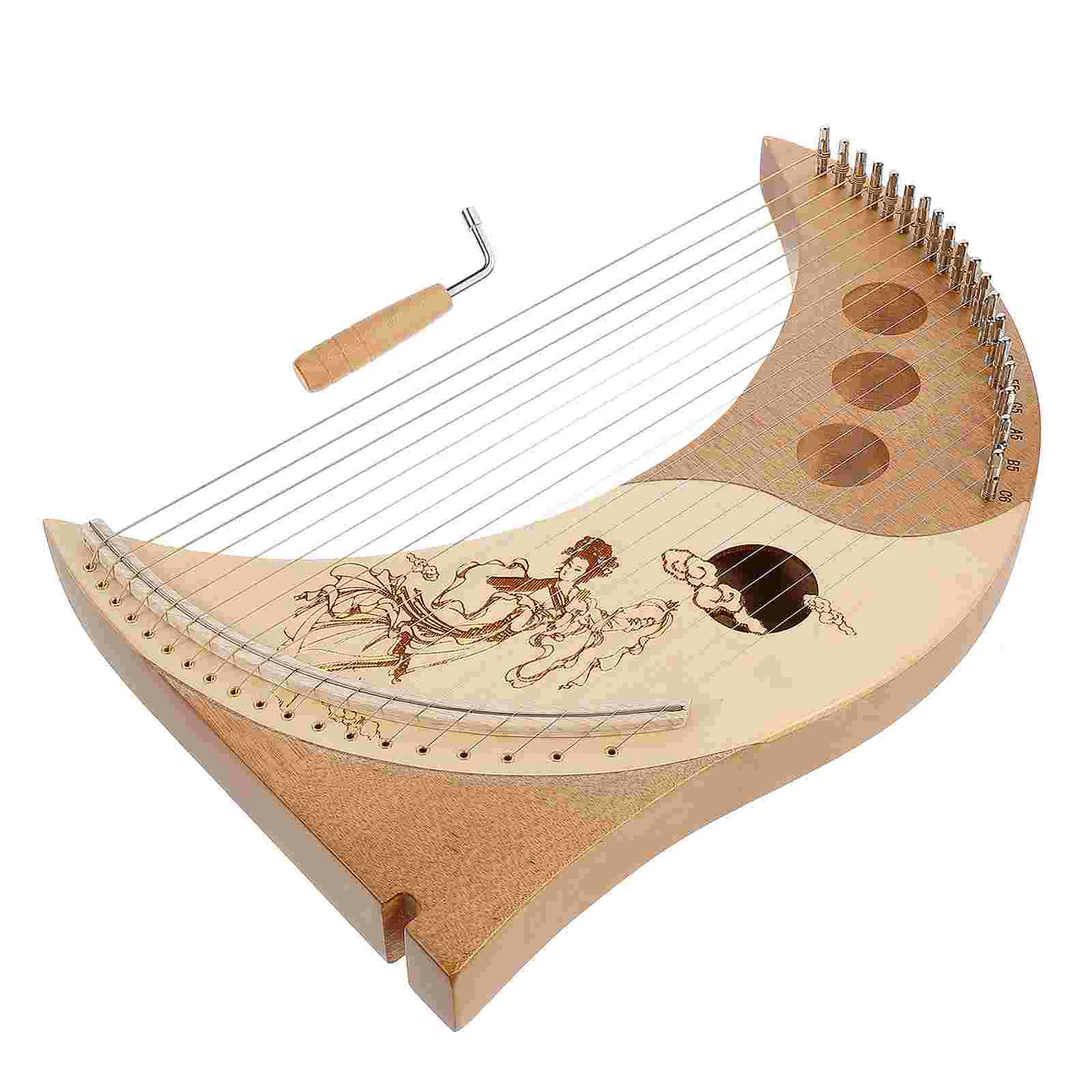 

1 Set Exquisite Harp String Instrument for Practice Performance Gift