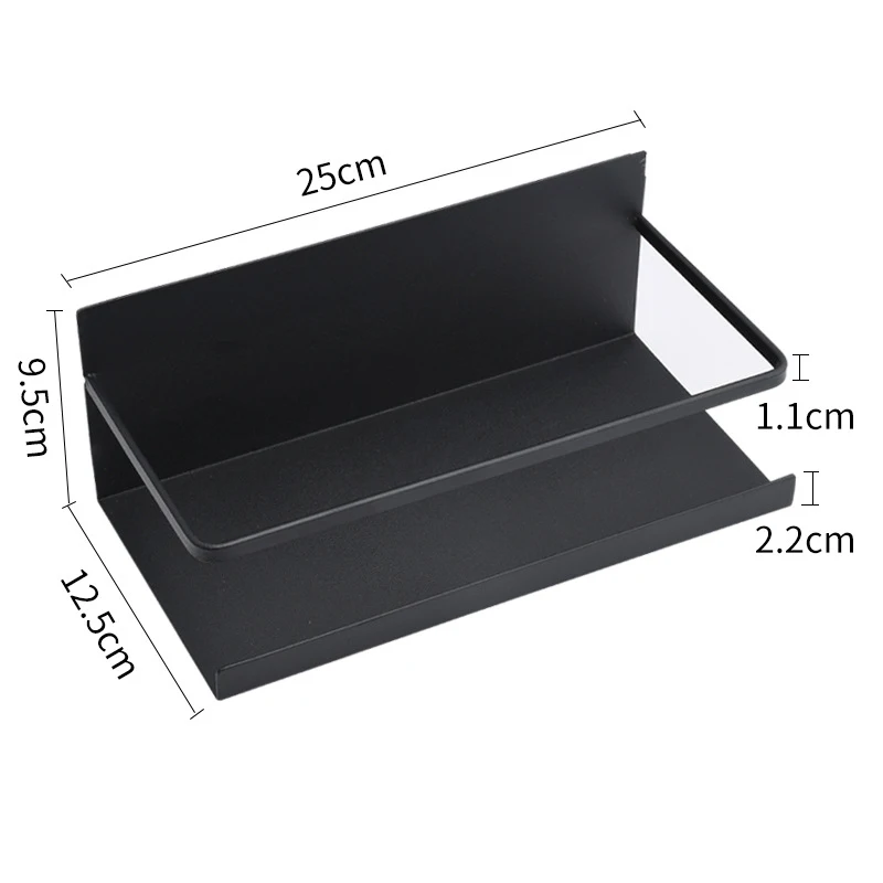 Магнитная полка для холодильника кухонный Органайзер из нержавеющей стали