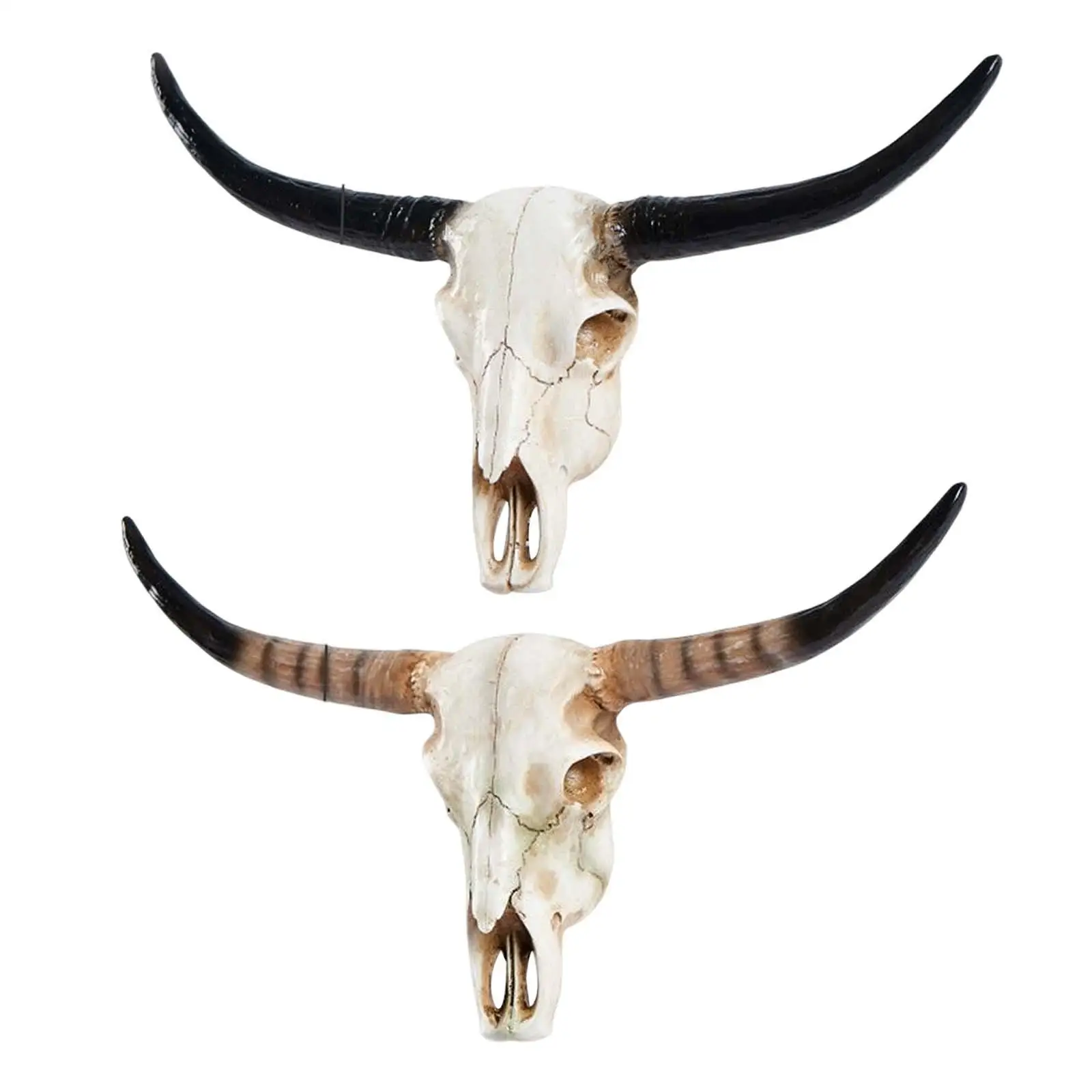 

Резиновые 3D черепа коровы, голова черепа Lonhorn, украшения для стен, фигурки животных, поделки, ретро черепа быка для дома