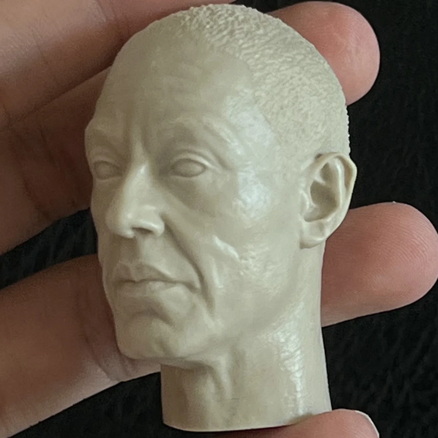 1:6 комплект-головоломка из литой смолы фигурка головы (Gus Fring) неокрашенная