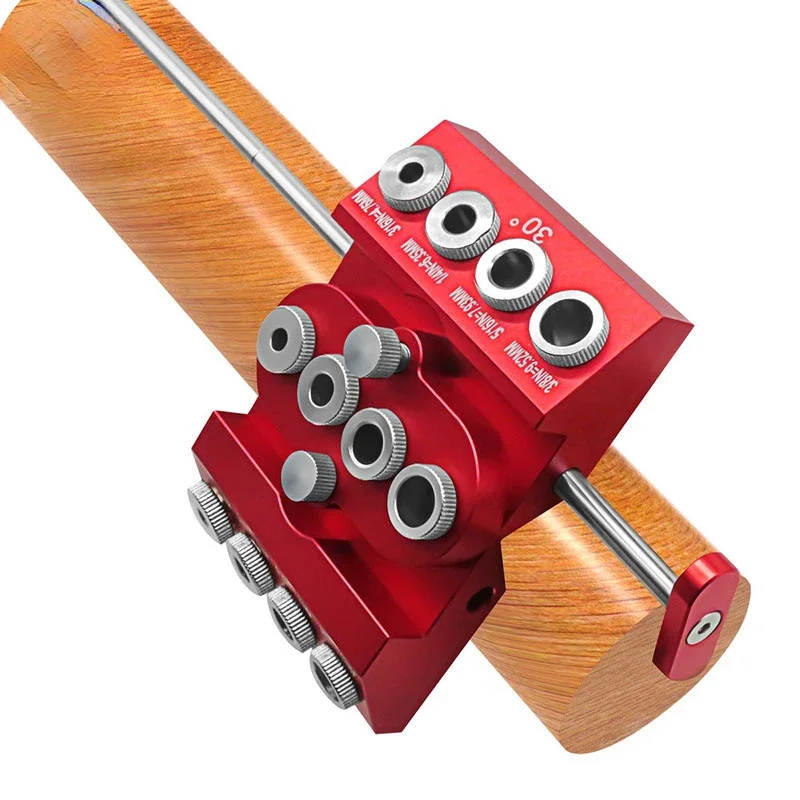 

30 °/45 °/90 ° Puncher with Extended Positioning Multi-Angle Woodworking Punch Locator British