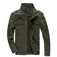 new 2020 casual army military jacket men plus size m 6xl jaqueta masculina air force one spring autumn cargo mens jackets coat