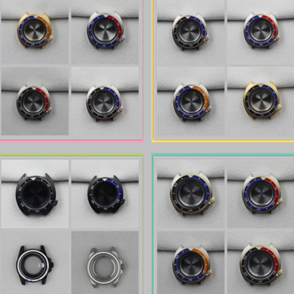 

Nh36 Dial Watch Cases Diy Nh35 Dial Watch Classic 41mm S LOGO Dial Retrofitting Darren SUB/SK007A Nh35 Movement Submersible