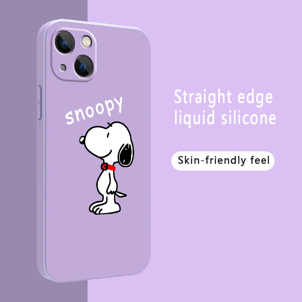

Snoopy Cartoon Funda For IPhone 11 13 12 Pro Max 7 8 P X XR XS XS MAX 11 12 13 Pro Max 13 Pro Max 2022 Cartoon Cute Soft Shell