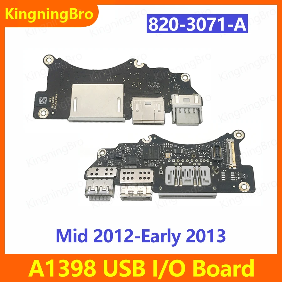 

Оригинальный кард-ридер I/O USB для SD-карт 820-3071-A для Macbook Pro Retina 15 дюймов A1398 Mid 2012 ранние 2013