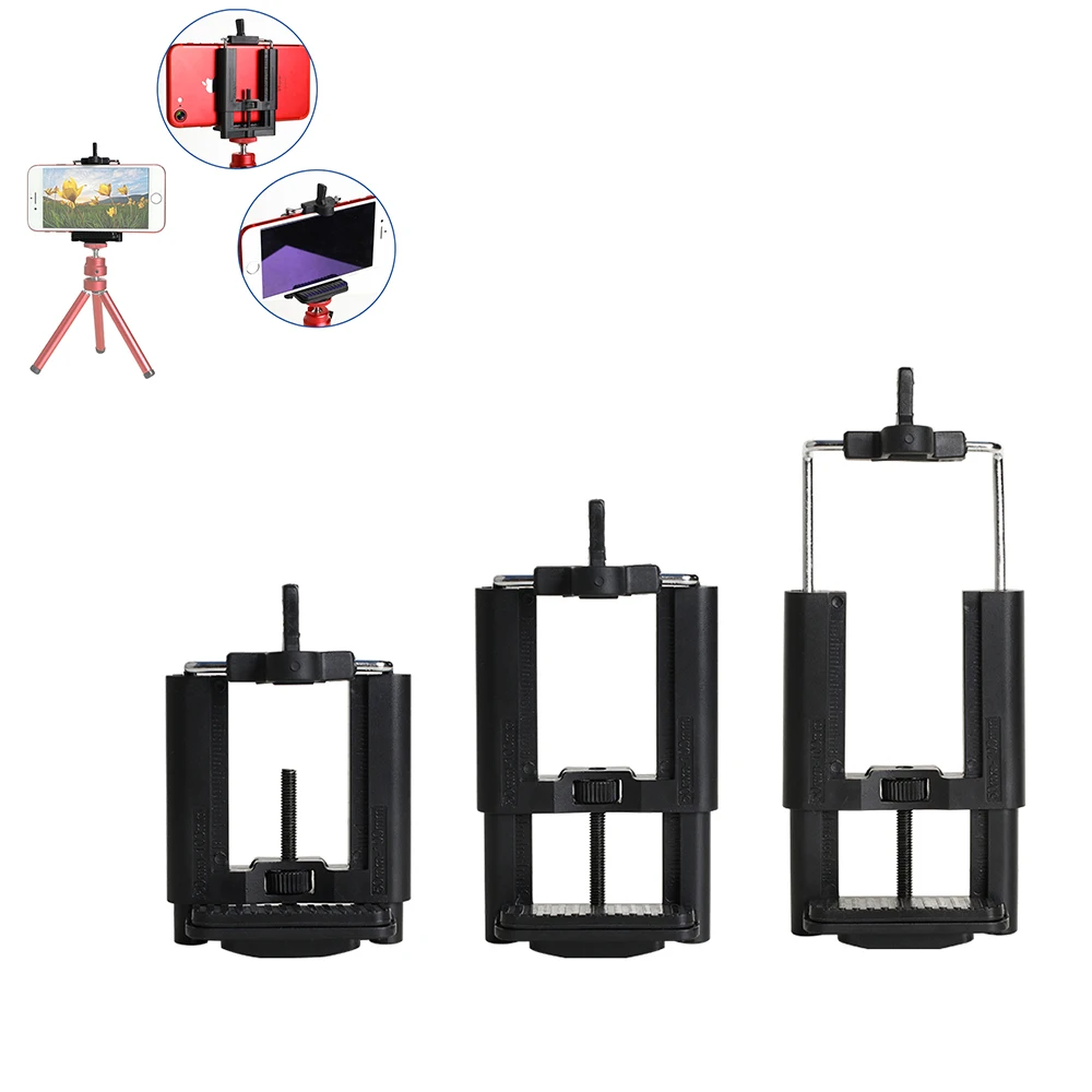 

Extendable 5-10cm Tripod U Clip Phone Holder for iPhone13 X HuaweiP20 Selfie Stick Monops