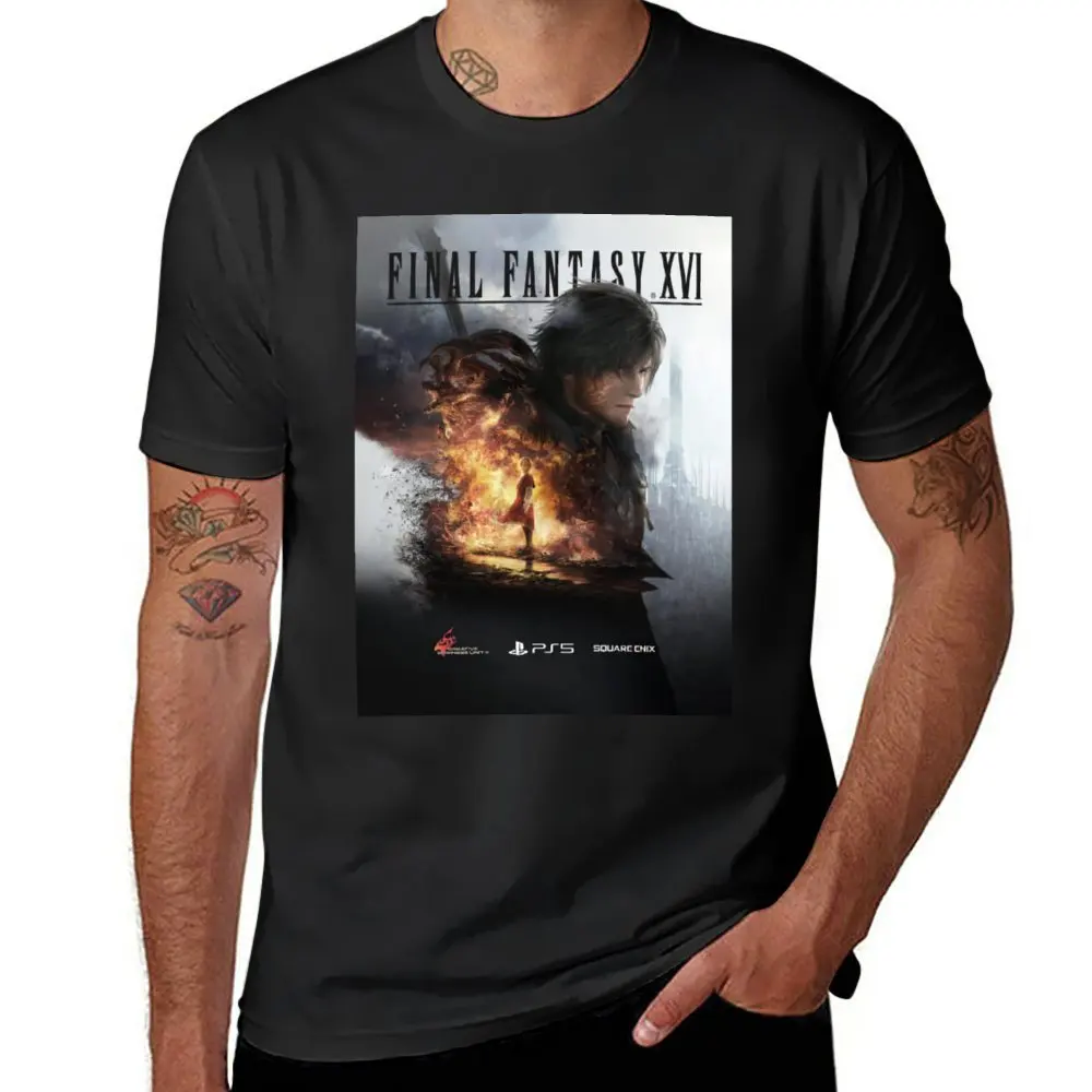 Футболка с финальной фантазией XVI 16 фанатов искусства финальная фантазия Harajuku