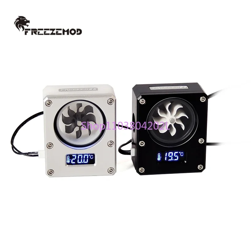 Freezemod компьютер с водяным охлаждением 2022 WDXS-T4 температурный дисплей расходомер VA