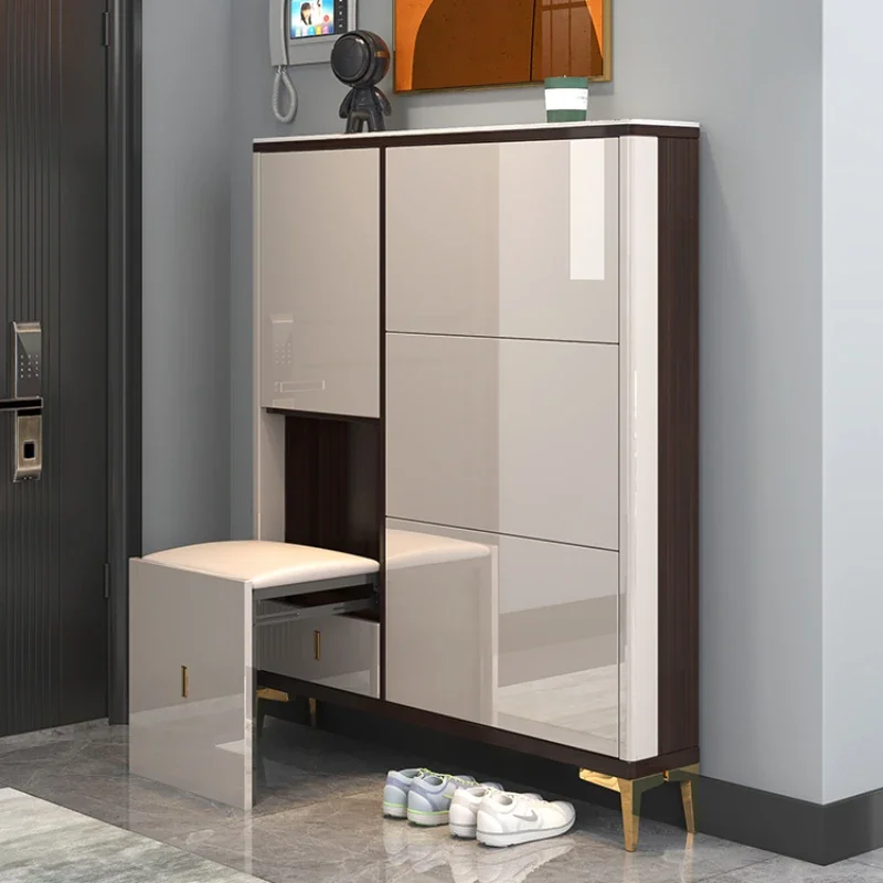 Роскошная Европейская полка для обуви ультратонкая хранения в домашних условиях