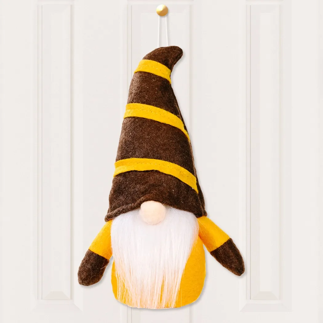 

Halloween Autumn Harvest Festival New Pumpkin Maple Leaf Faceless Doll Pendant Decor Ornaments For Home New Year Gift
