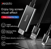 yesido hdmi cable hdmi type c to hdmi hdr 4k for splitter extender adapter nintend switch ps4 for xiaomi tv box huawei macbook