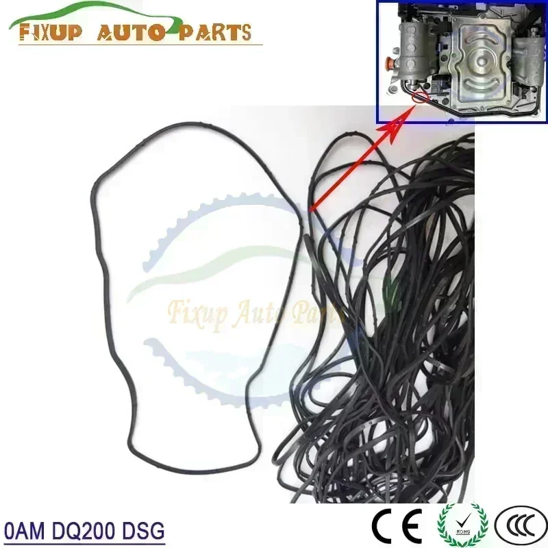 2 ~ 15 шт. DSG 0AM автоматическая коробка передач DQ200 TCU прокладка 0AM927377 резиновая накладка сцепления для Audi VW Skoda Passat Magotan 7 скоростей уплотнения TCU