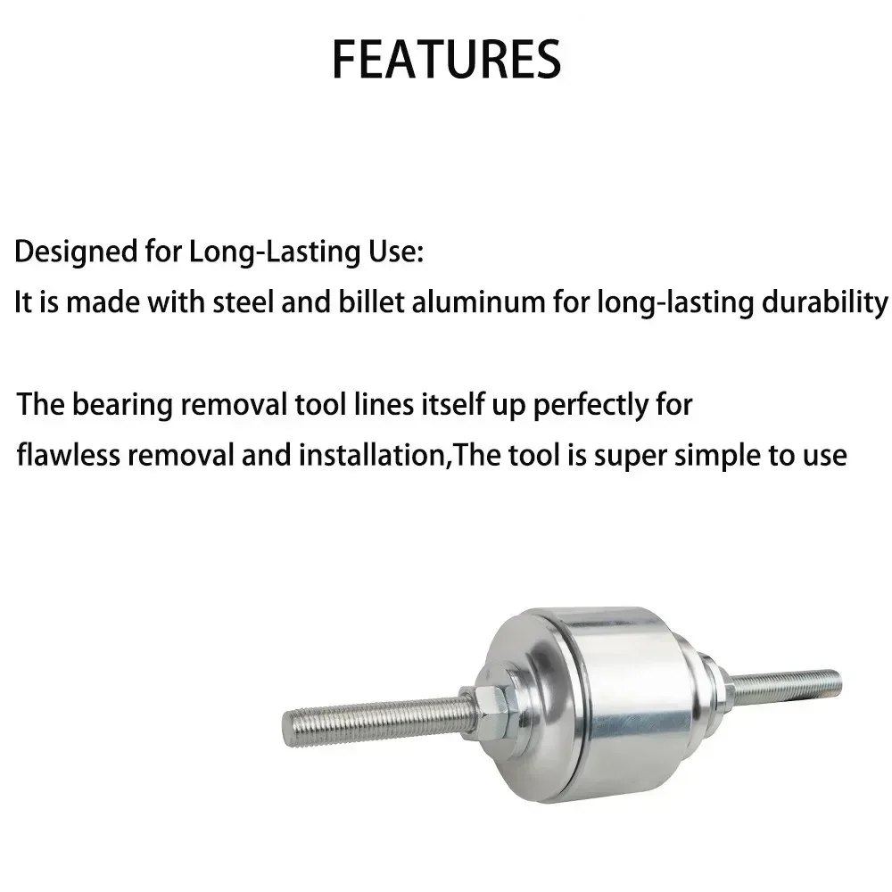 Алюминиевый инструмент для удаления и установки колесных подшипников 44 мм или 40