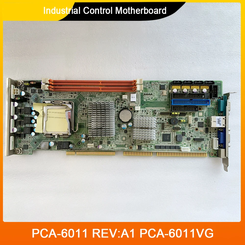 

PCA-6011 REV:A1 PCA-6011VG Industrial Control Motherboard Device Motherboard With CPU