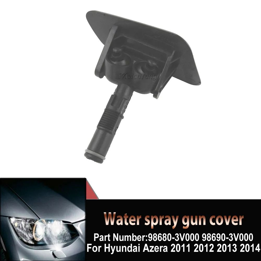 

Left Right For Hyundai i40 Azera Grandeur HG 2011-2015 98680-3V000 98690-3V000 Headlight Washer Spray Nozzle Cover Cap