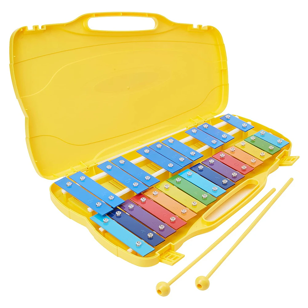 

Kids Musical Instruments 25 Tones Aluminum Percussion Piano Education Toys