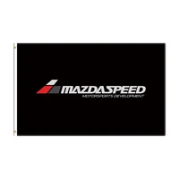 3x5 ft mazda speed polyester printed racing car banner for decor