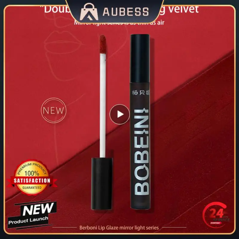 

ELECOOL Matte Velvet Lip Glaze Waterproof Lasting Moisturizing Lip Gloss Matte Non-stick Cup No Fading Lipstick Korean Makeup