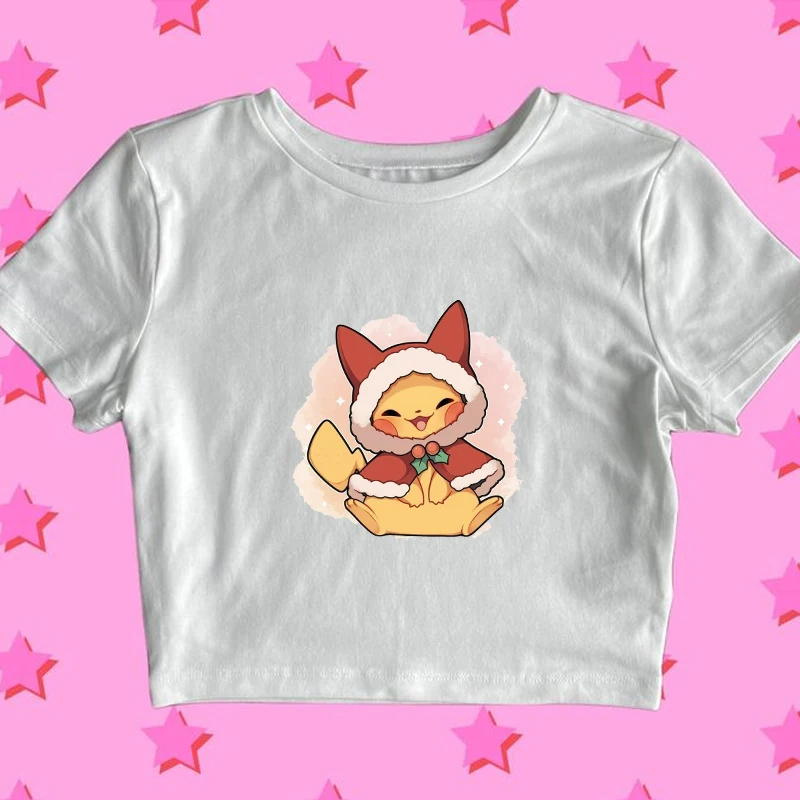 Новая летняя модная одежда Y2K корейский стиль футболки с короткими рукавами и