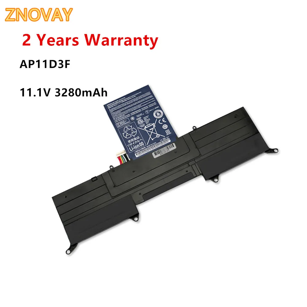 ZNOVAY AP11D3F 11,1 V 3280mAh/36,4 wh Аккумулятор для ноутбука, подходит для Acer Aspire S3 S3-951 MS2346 S3-391 AP11D4F