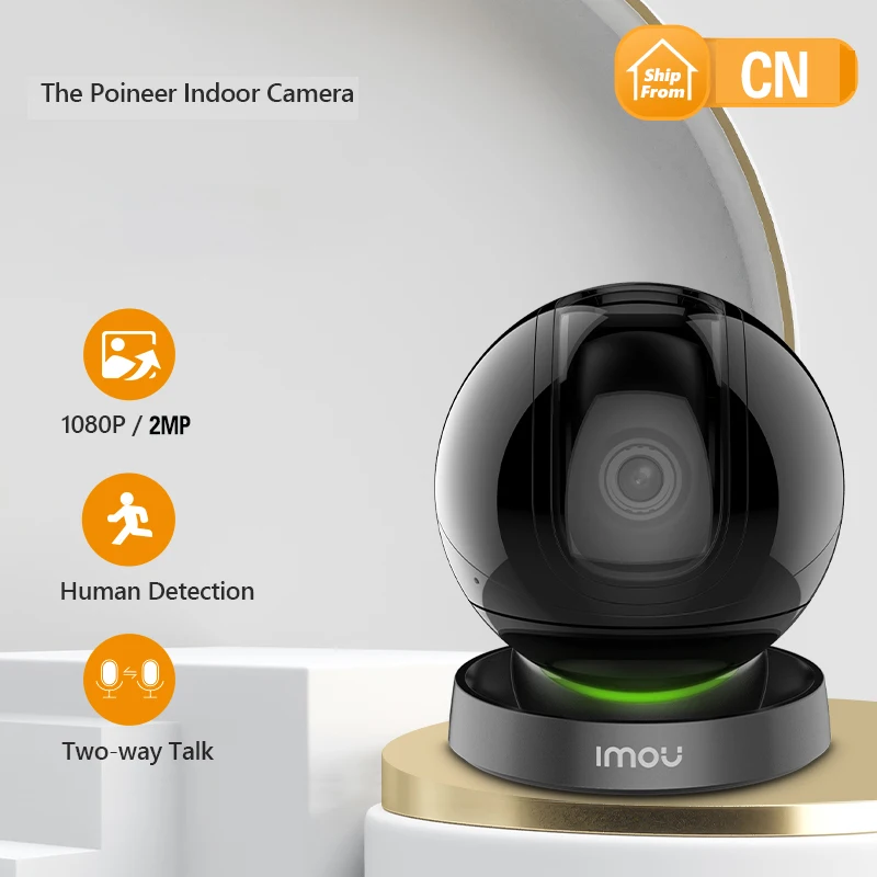 

2MP Wifi IP Camera for Dahua Imou IPC-A22P Rotating PTZ Camera MIC Support SD Card Infrared Night Vision 2 Way Voice