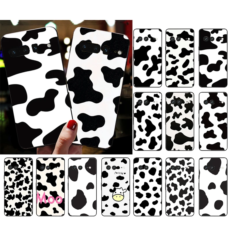 

Phone Case for Google Pixel 7 Pro 7 6A 6 Pro 5A 4A 3A Pixel 4 XL Pixel 5 6 4 3 XL 3A XL 2 XL Cow Case Funda