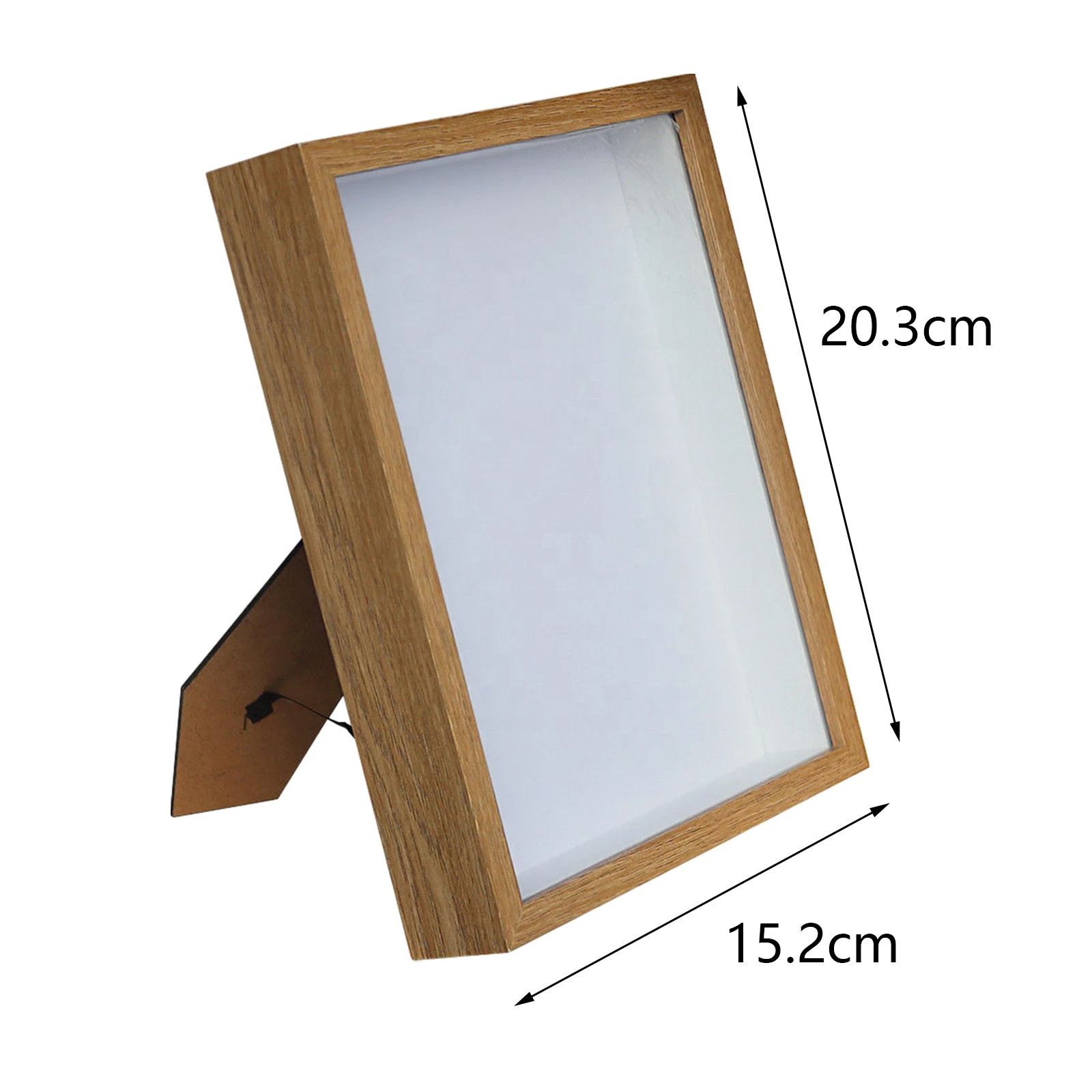 

Деревянная рамка теневого ящика 15,2х20,3 см