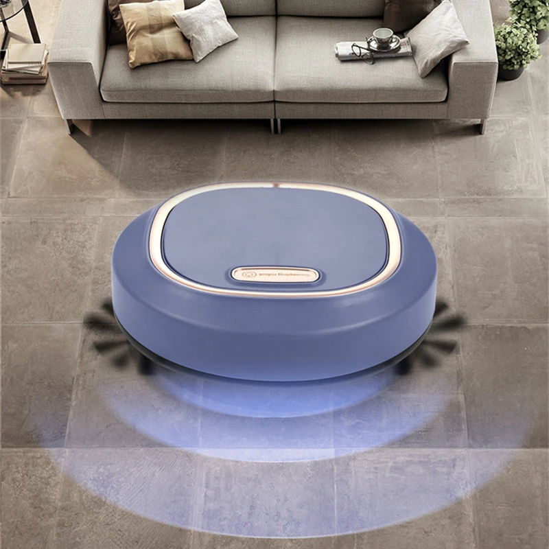 

Smart Robot Vacuum Cleaner 1200Pa Suction Wet Mop 1200mAh Large Battery Sweeper 60mins Auto Reharge Home Cleaning Robot Cleaners