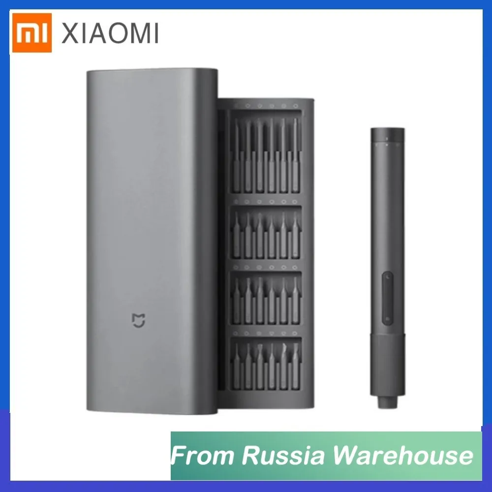 

Xiaomi Mijia Electric screwdriver kit Type-C Rechargeable portable Precision Screwdriver Bit Home Screwtools For Smart home