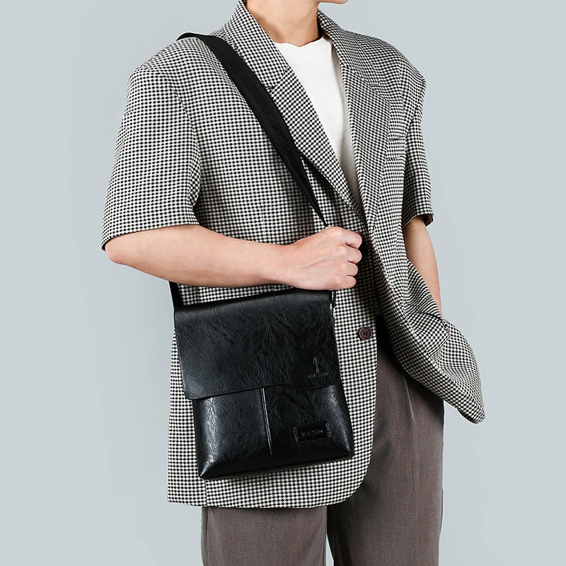 Мужская сумка через плечо сумка-мессенджер с ремнем для телефона Повседневная