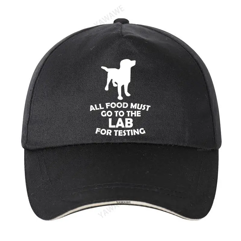 

Baseball Cap Spring Summer Solid Sunhat ALL FOOD MUST GO TO THE LAB FOR TESTING yawawe brand Hip Hop Fishing Hat