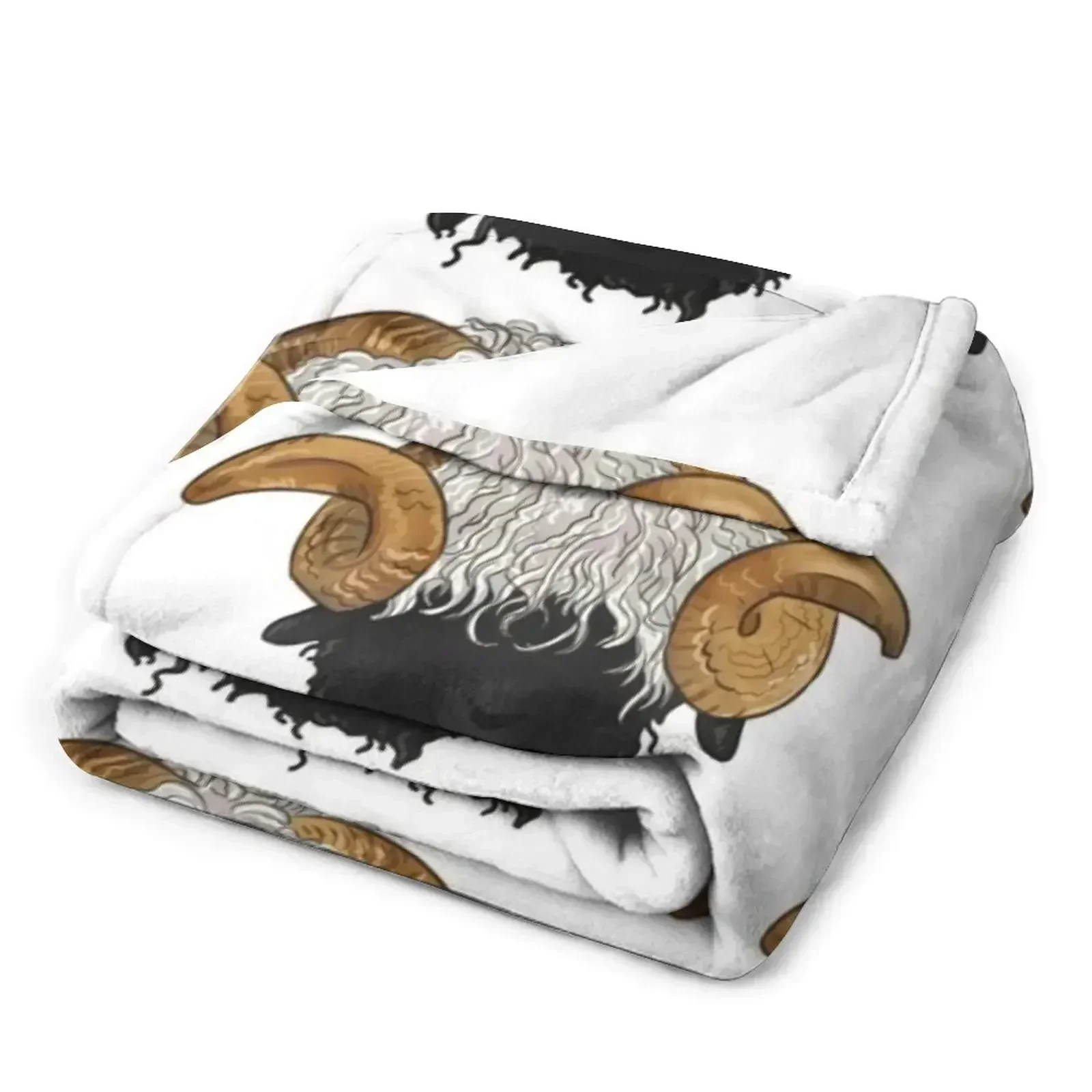 Valais Blacknose овечье одеяло среда для малышей гигантский диван декоративные одеяла