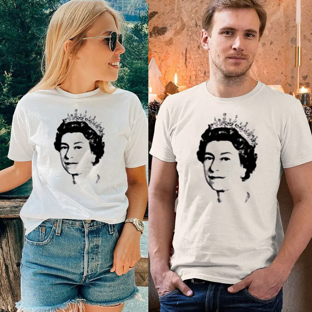 

Patriotic Elizabeth II 70 Years Queen Platinums Jubilee T-Shirt Commemorate Her Majesty 1926-2022 Queen T Shirt Clothes