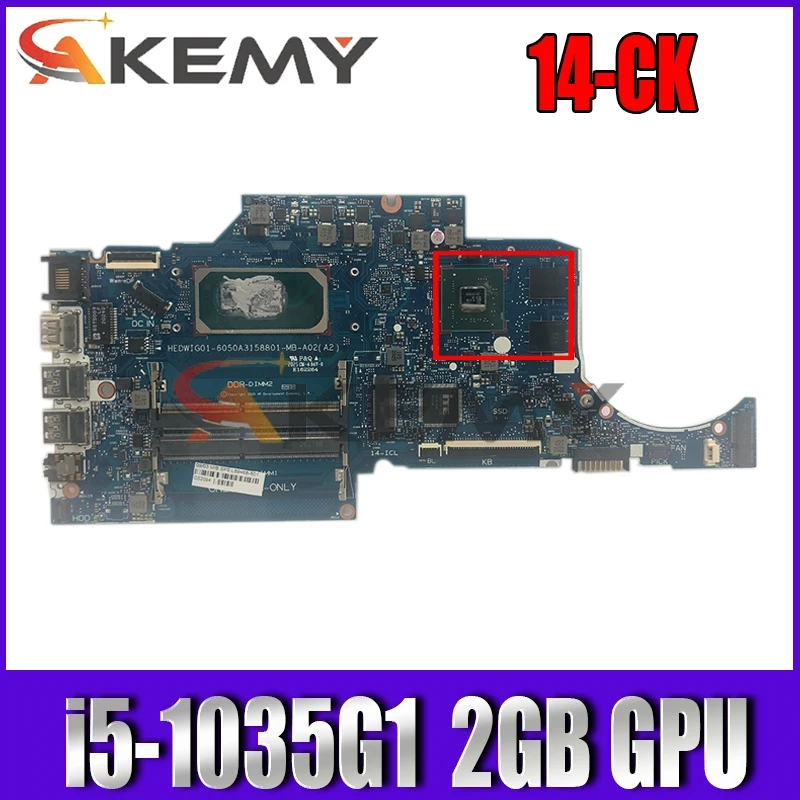 

Материнская плата Akemy для ноутбука Hp 14-CK 14-CF 240 G7, системная плата 6050A3158801-MB со стандартным графическим процессором 2 Гб, 100% протестирована, быс...