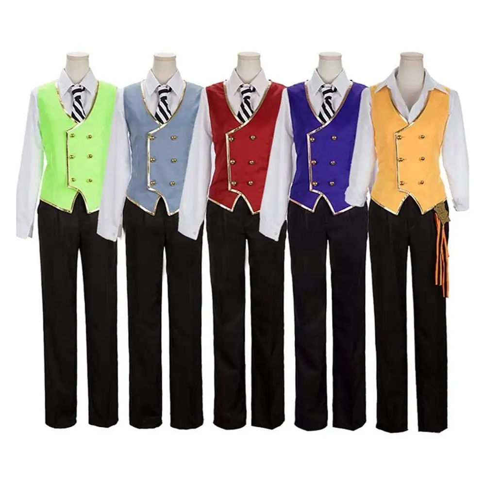 

Game Twisted-Wonderland Diasomnia Vest Cosplay Costume Halloween Carnival Suit