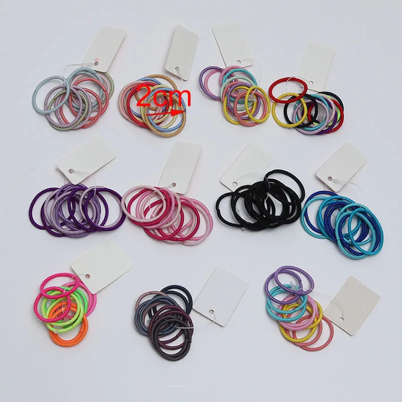 Детские блестящие эластичные резинки для волос мини-размер детский держатель