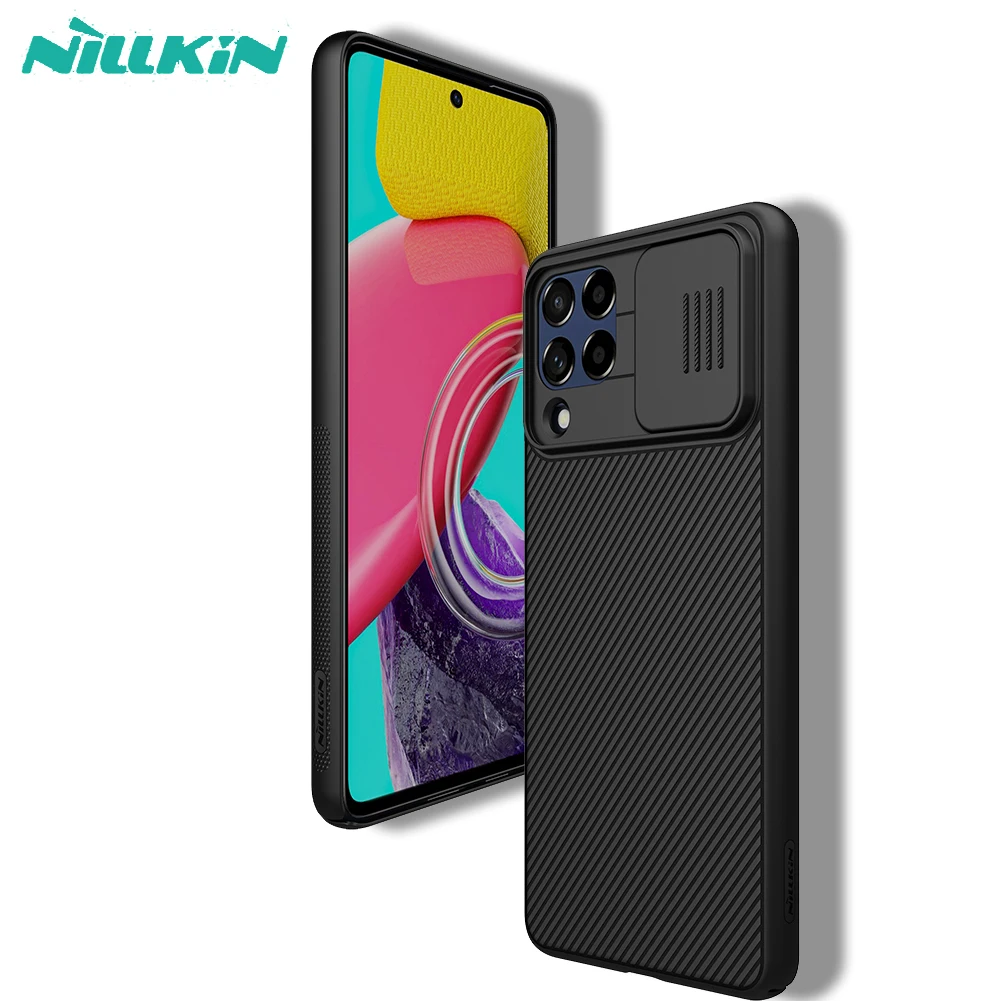 

Nillkin Case for Samsung Galaxy A73 A53 A33 A23 A13 A72 A52 A52s A32 A22 A71 A51 M53 M33 M52 Case Cover Slide Camera Protection