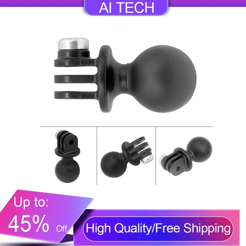 

RAM Tripod Ball For Gopro Hero 6 5 4 3 2 Head Base Pro For Go Action Accessories Camera Adapter Mount D8Y7
