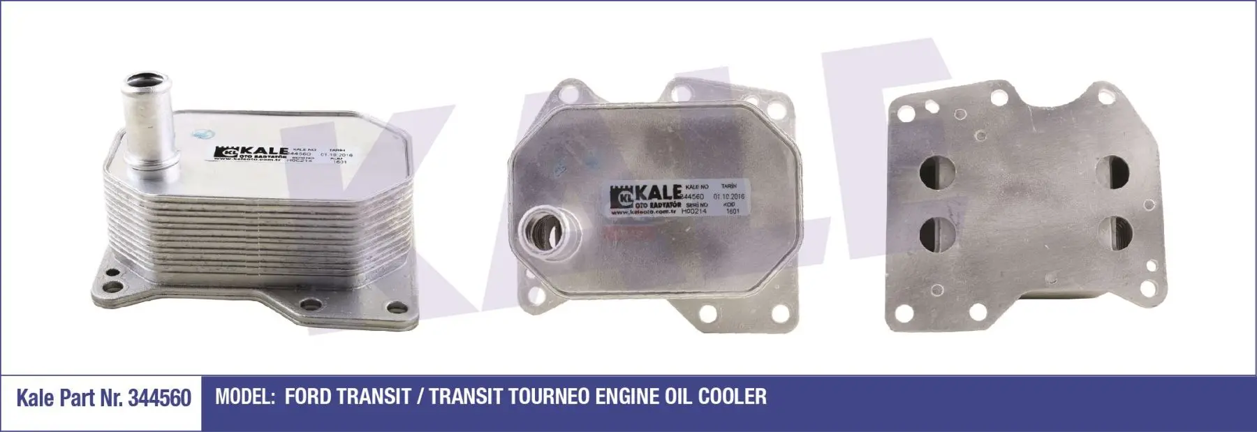 

Масляный радиатор 344560 06-15 TRANSIT 2,2 tdci