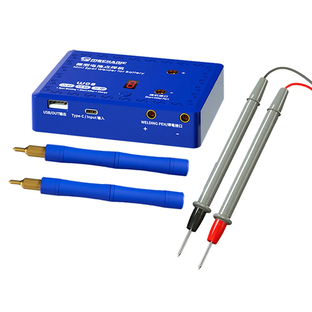 

MECHANIC W08 Battery Welding Pen Multi-functional Mobile Power Circuit Detector Phone Repair Short Killer Electric Weld Machine