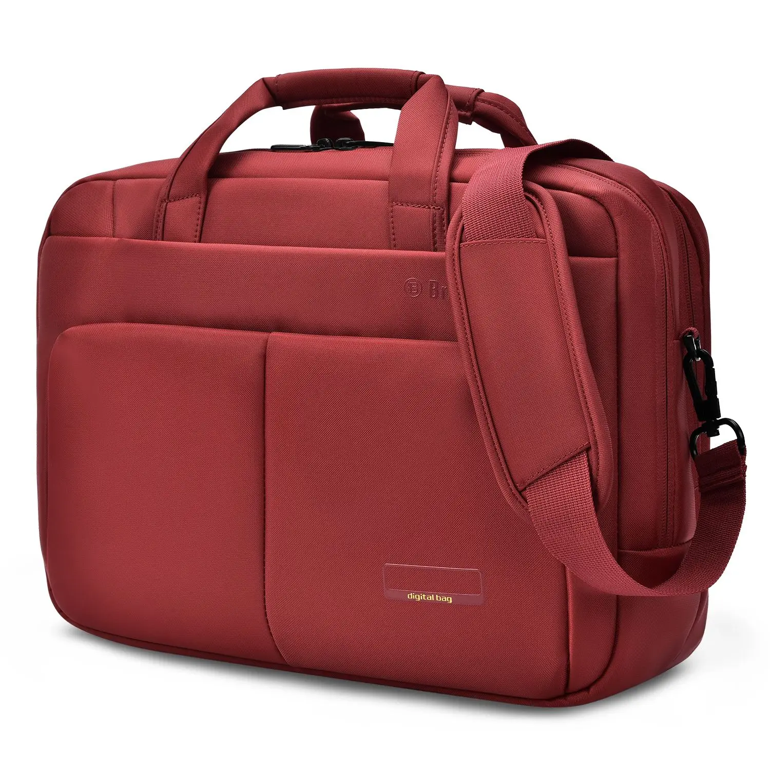 Laptop Bag 17.3 inch Nylon Waterproof Roomy Stylish Laptop Shoulder Messenger Bag Handle Bag Tablet Briefcase