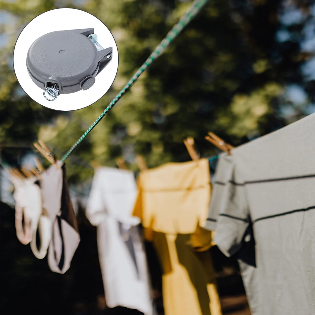 

Scaling Clothesline Portable Lines Outdoors Retractable Laundry Foldable Rope Pvc