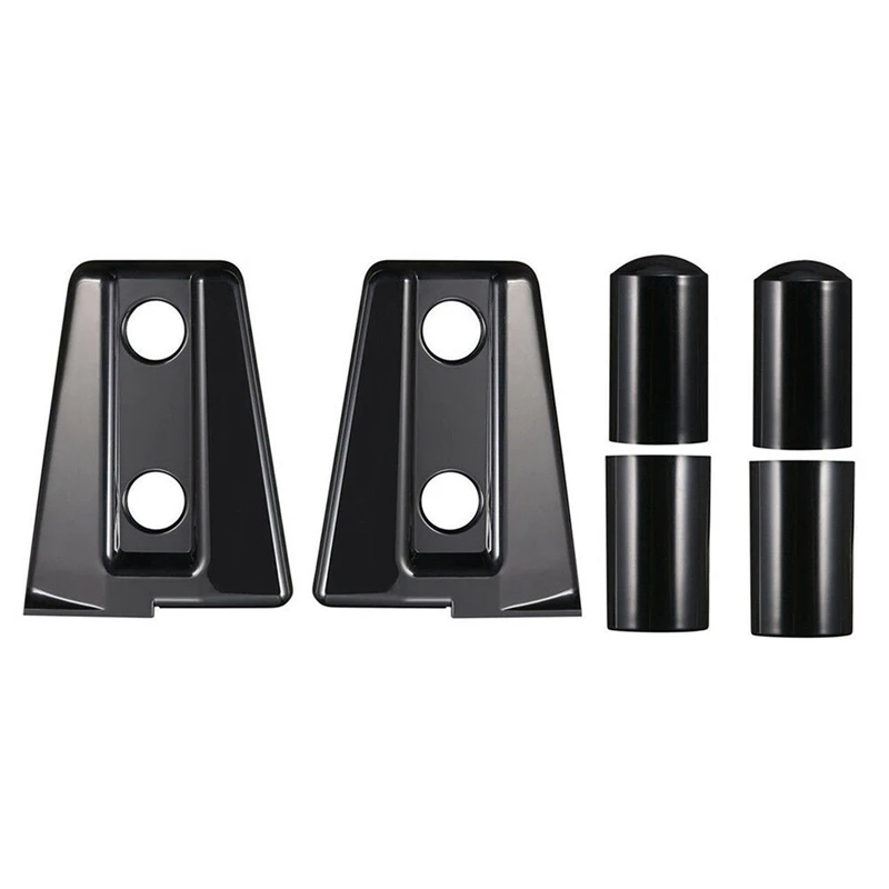 Набор накладок на переднюю петлю капота двигателя из АБС-пластика для Jeep Wrangler