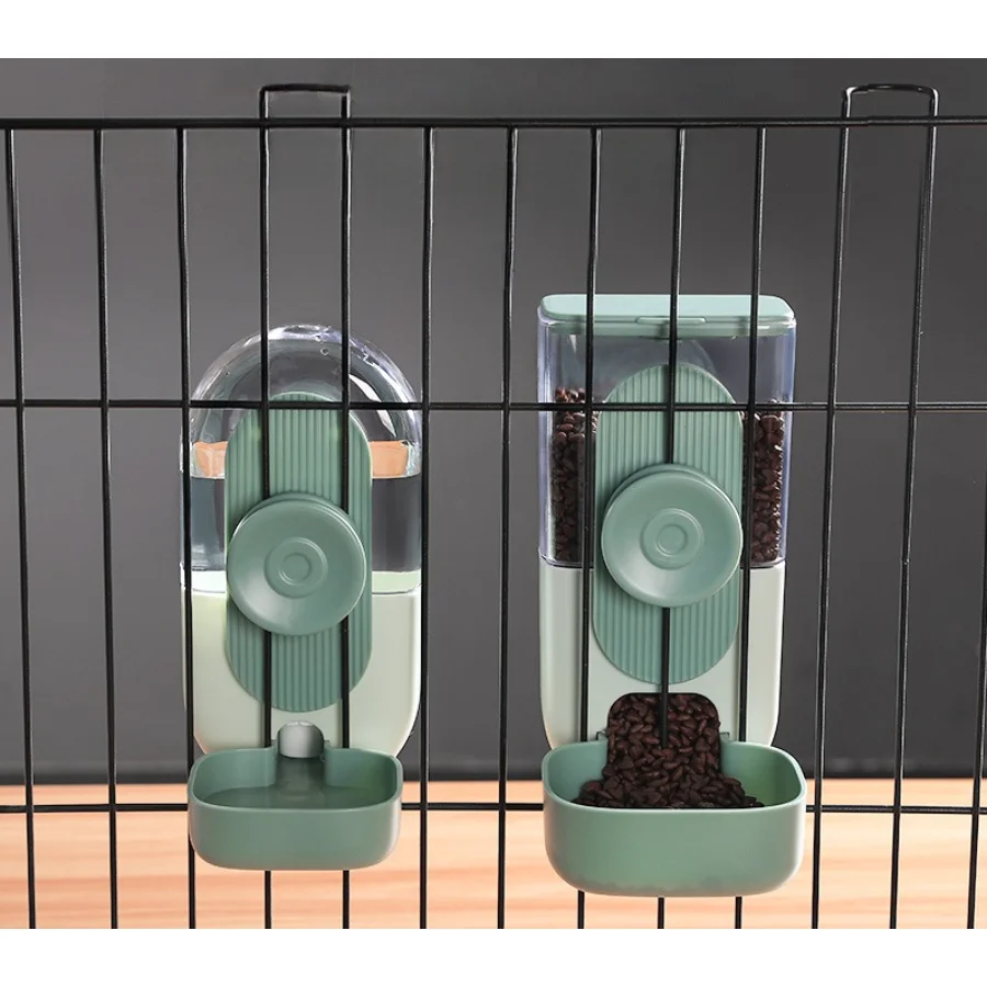 

Water Rabbit Feeder Drinker Pig For Fountain Pets Accessories Cat Cage Ferret Guinea Small Bowls Pet Hanging Automatic Dispenser