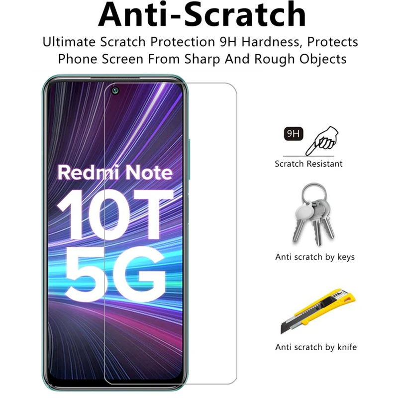 закаленное стекло для xiaomi redmi note 10t 5g чехол телефона note10t not t10 задняя крышка 360